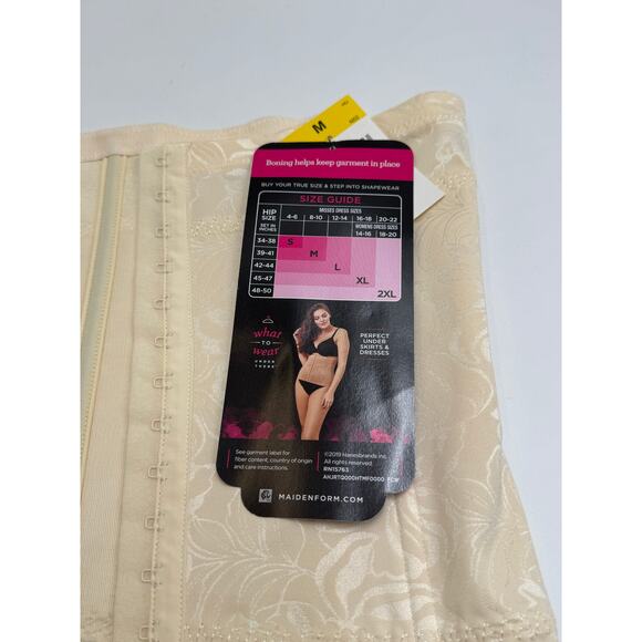 Maidenform Cool Comfort Ultra Firm Waistnipper Shaper New Size Medium - Picture 3 of 7